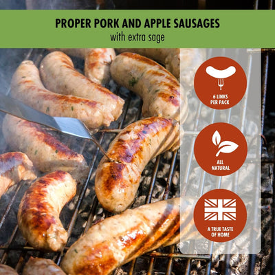 Pork & Apple Bangers: 1lb