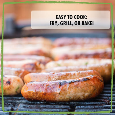 Pork & Apple Bangers: 1lb