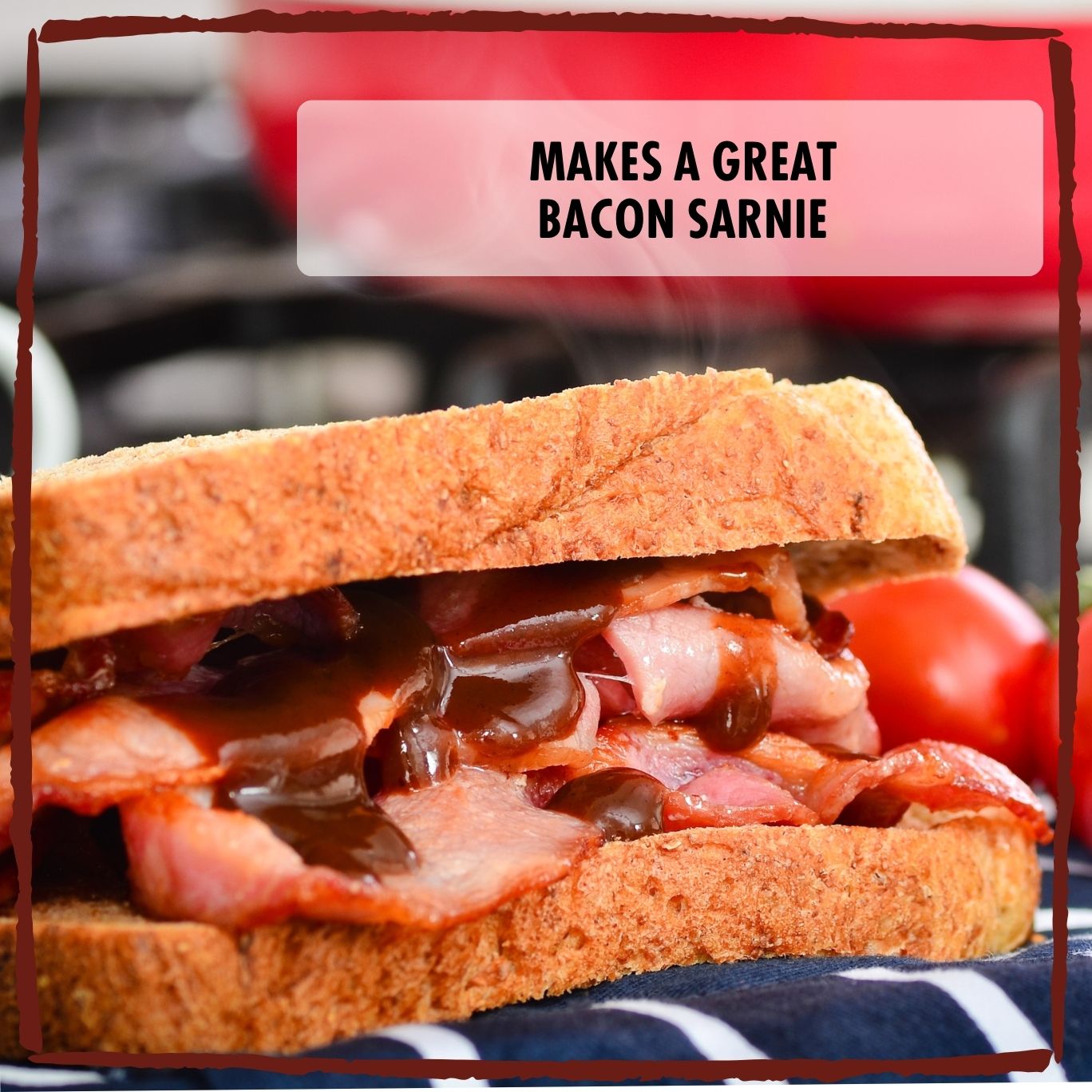 Smoked Back Bacon: 8oz Pack