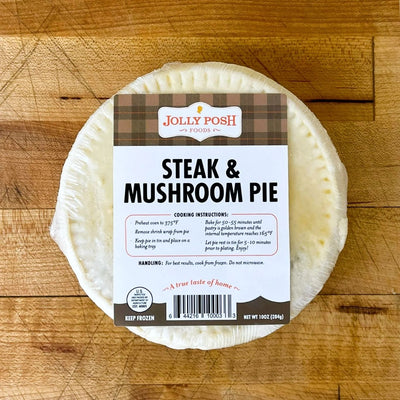 Jolly Posh Steak & Mushroom Pie: 10oz