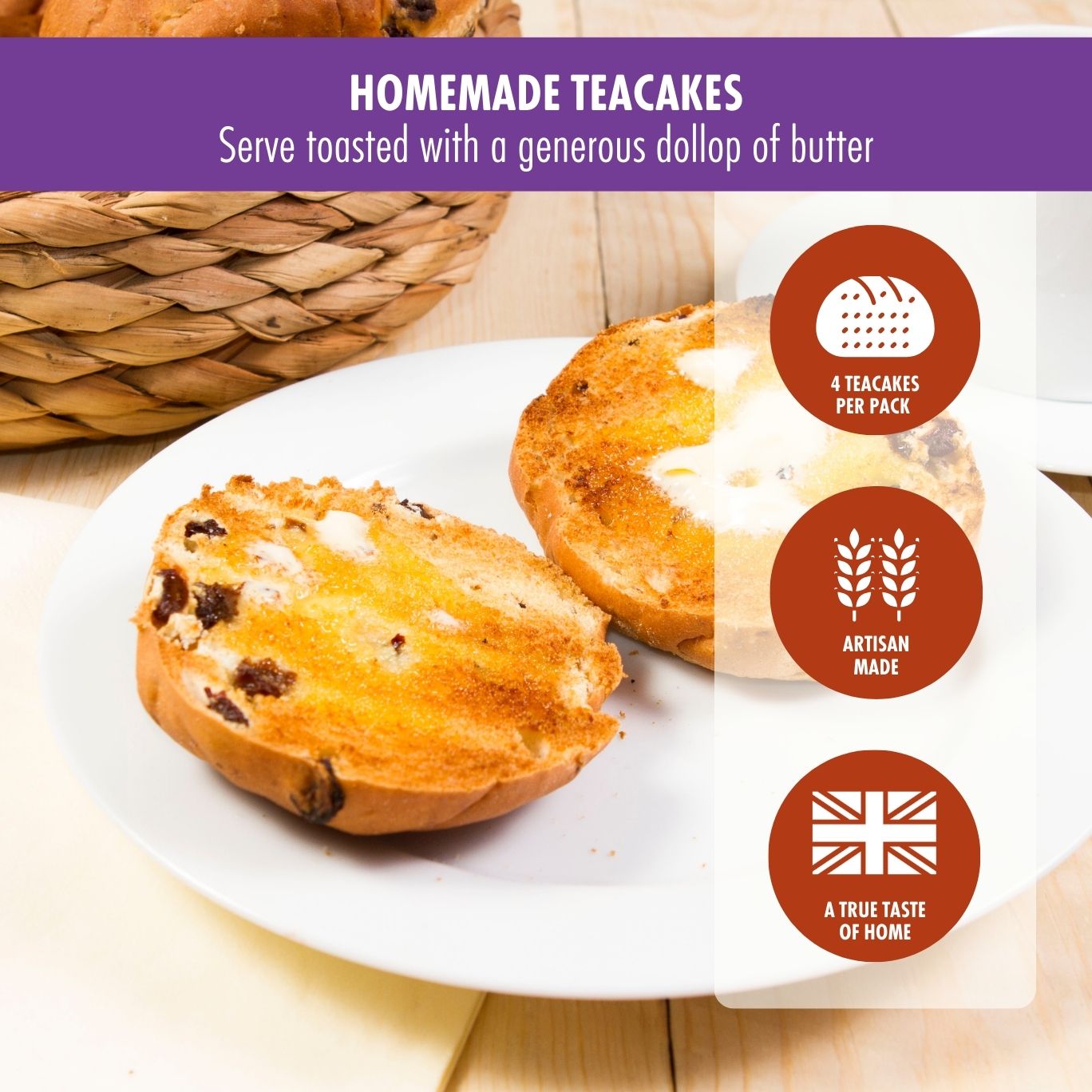 Homemade Teacakes | $20 Off All Orders $220+ – Jolly Posh Foods