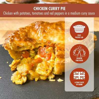 Jolly Posh Chicken Curry Pie: 10oz
