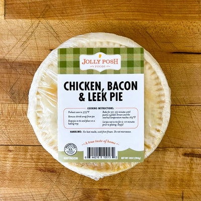 Jolly Posh Chicken, Bacon & Leek Pie: 10oz