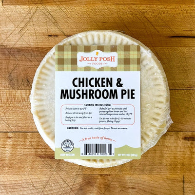 Jolly Posh Chicken & Mushroom Pie: 10oz