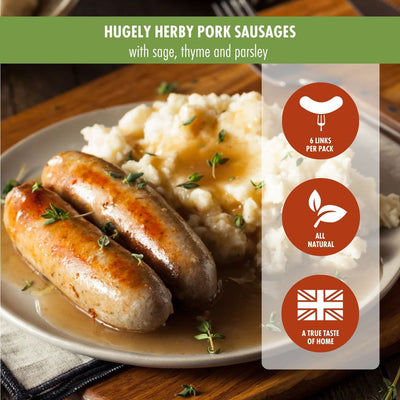Pork & Herb Bangers: 1lb