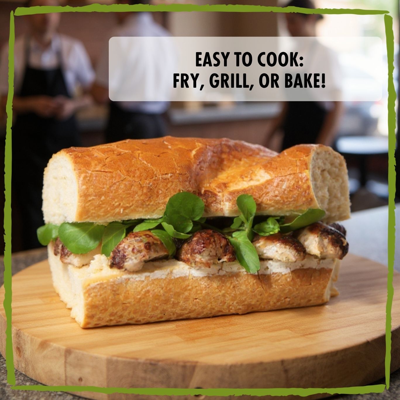 Pork & Herb Bangers: 1lb