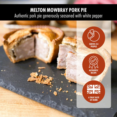 Melton Mowbray Pork Pie: 14oz