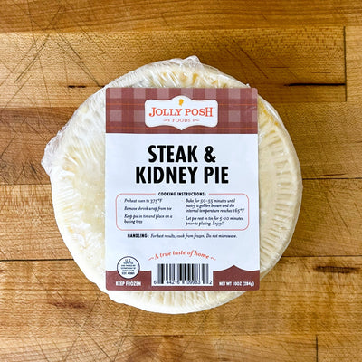 Jolly Posh Steak & Kidney Pie: 10oz