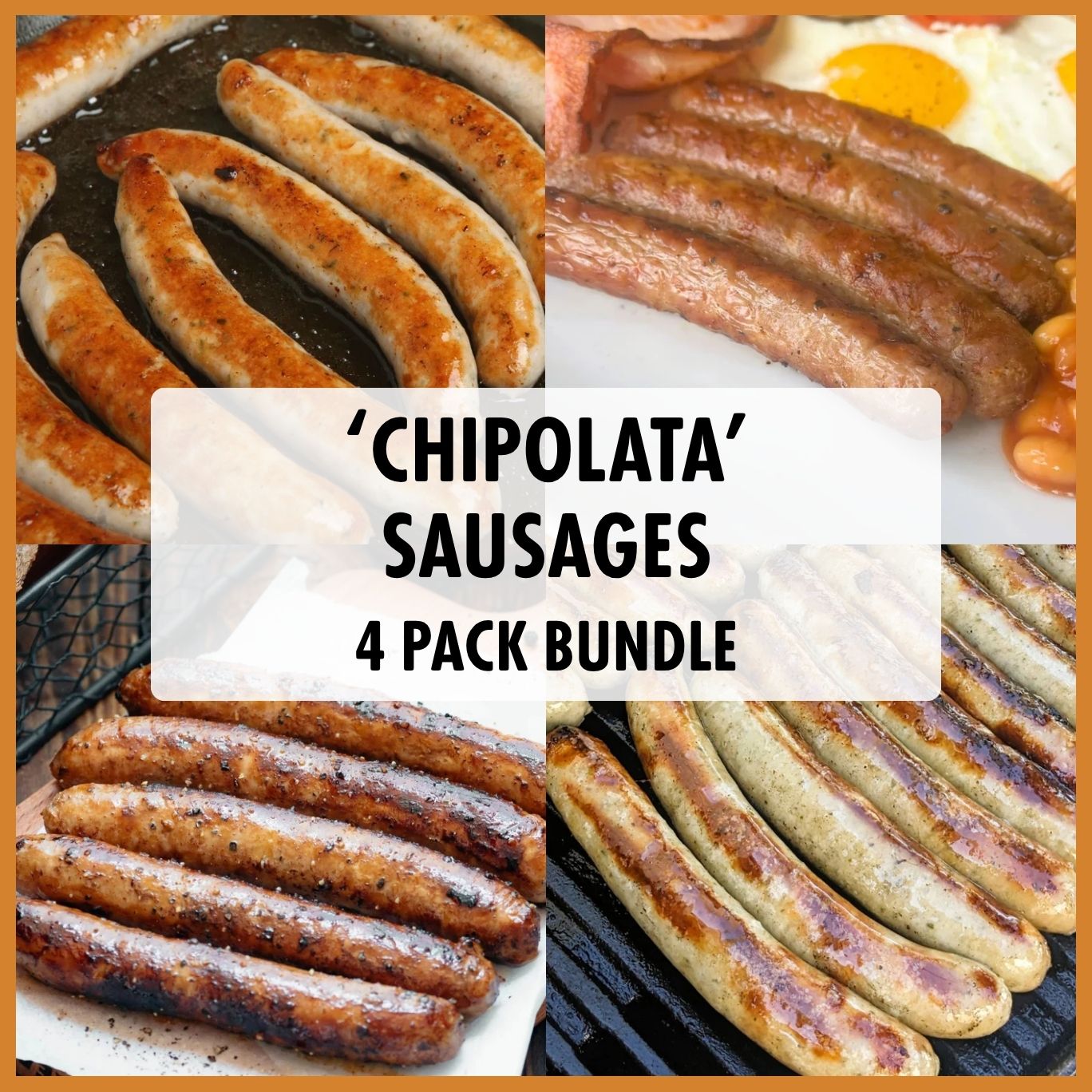 Speciality 'Chipolata' Sausages Bundle | 1# British Butcher in The USA ...