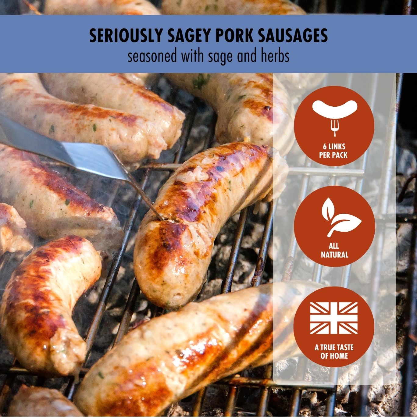 Lincolnshire Bangers: 1lb
