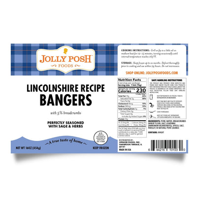 Lincolnshire Bangers: 1lb