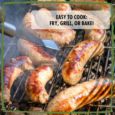 Pork & Leek Bangers: 1lb