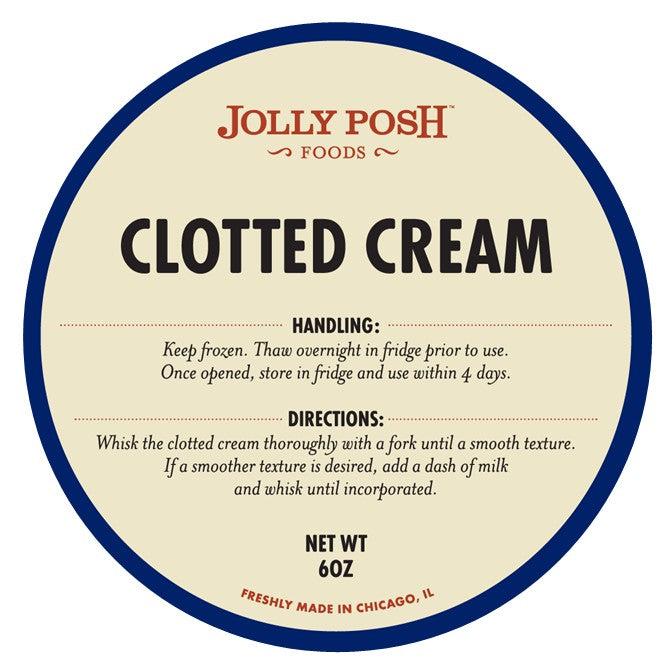 Jolly Posh Clotted Cream: 6oz