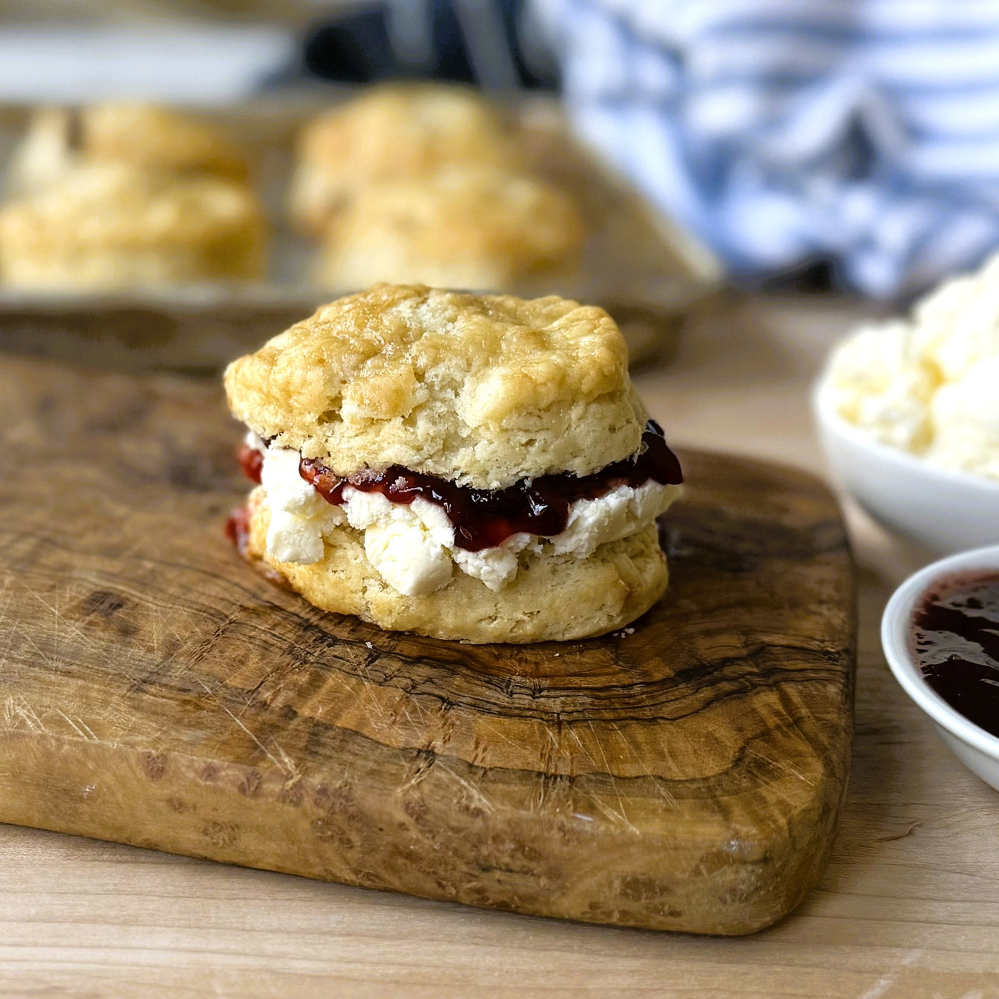 Jolly Posh Plain English Scones: 3 per Pack
