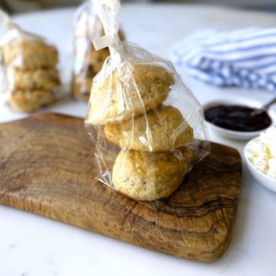 Jolly Posh Plain English Scones: 3 per Pack