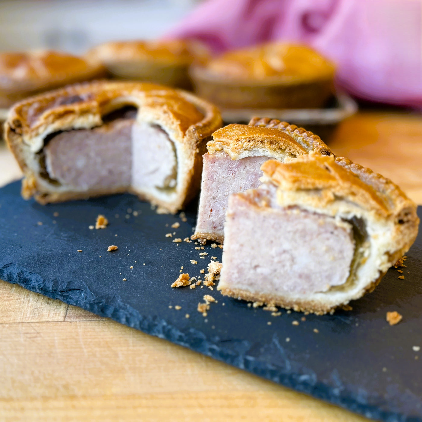 Traditional Cured Pork Pie: 14oz