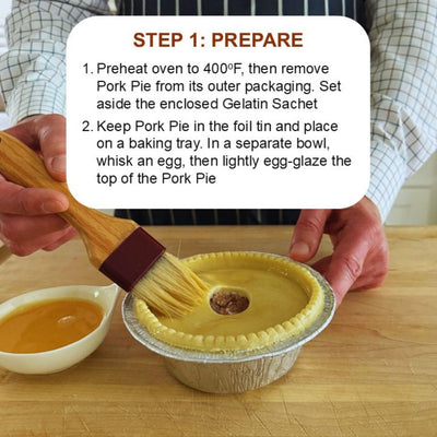 Melton Mowbray Pork Pie: 14oz