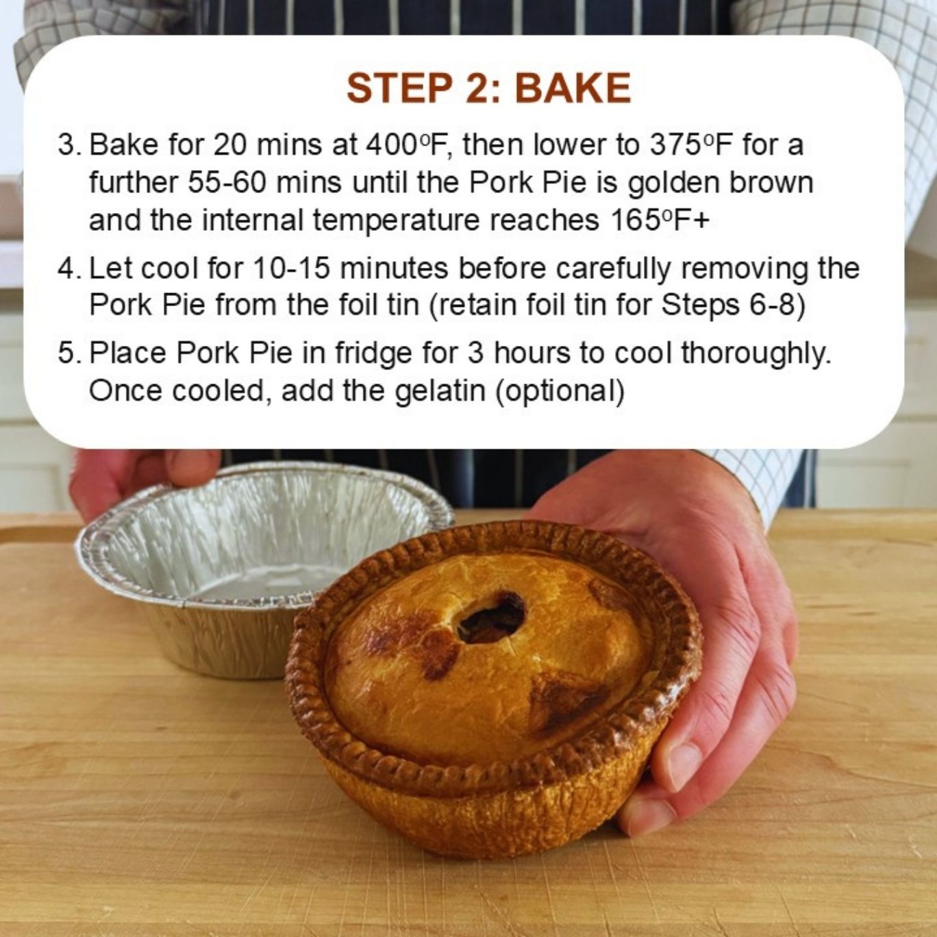 Melton Mowbray Pork Pie: 14oz