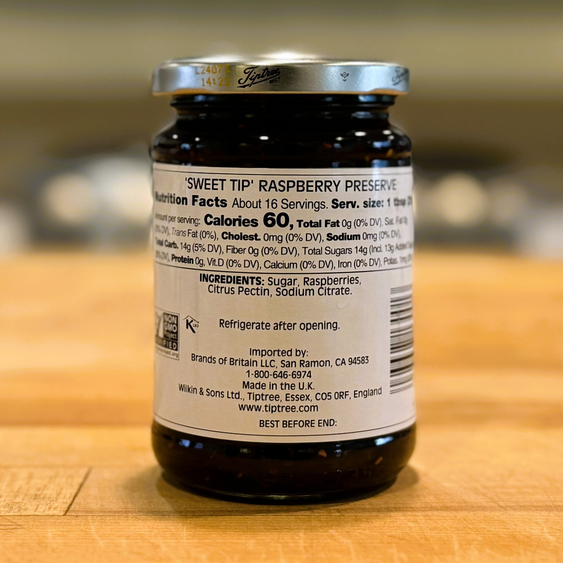 Tiptree Raspberry Jam Tiptree 'Sweet Tip' Raspberry Jam - 12oz – Jolly Posh Foods