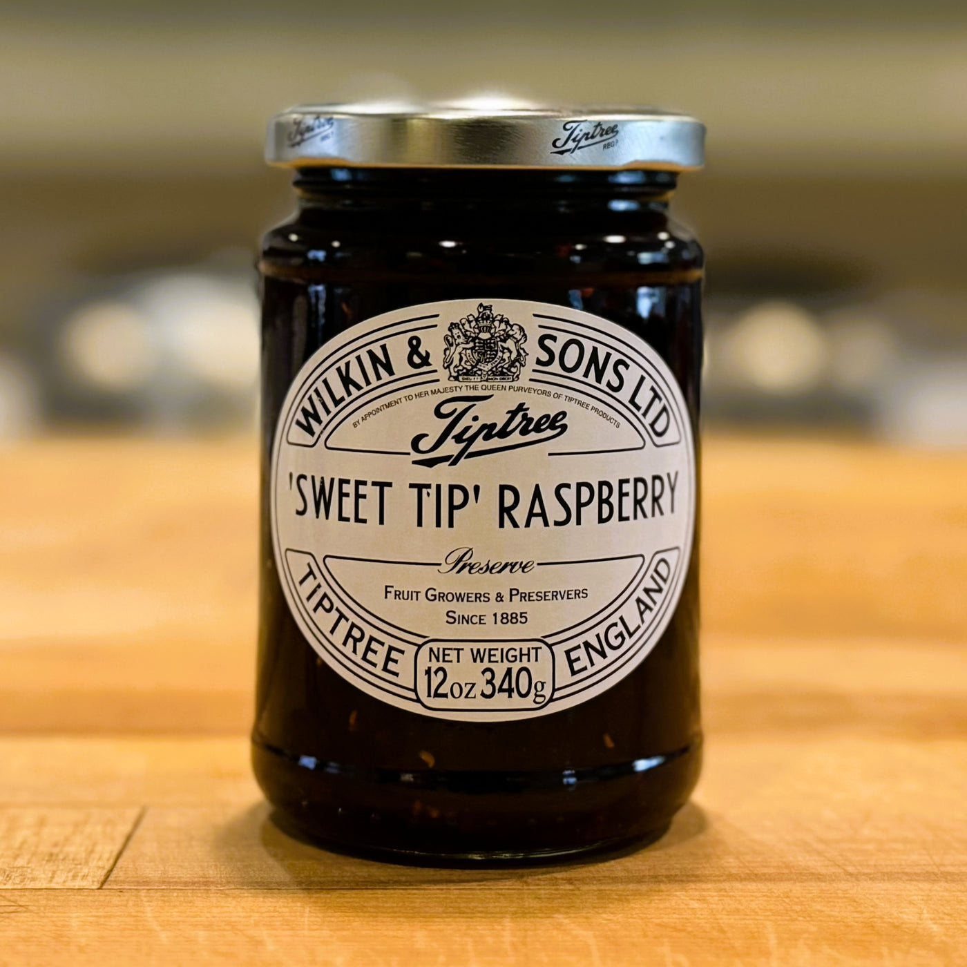 Tiptree 'Sweet Tip' Raspberry Jam - 12oz – Jolly Posh Foods