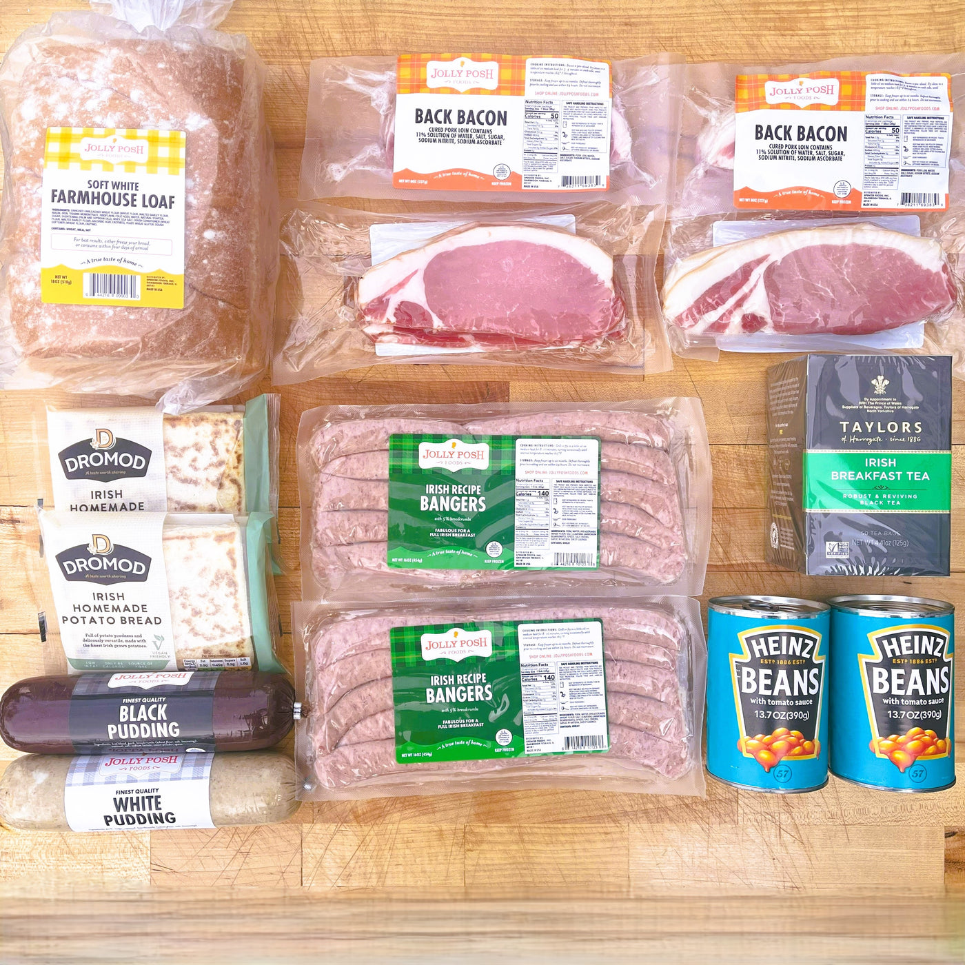 Irish Breakfast Box | FREE Delivery on Orders Over $135 – Jolly Posh Foods